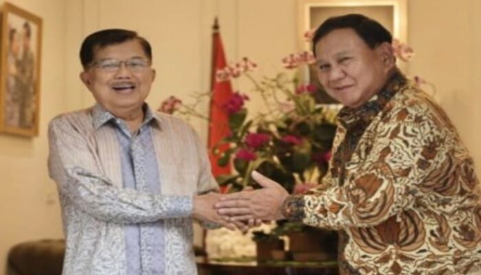 Lobi-lobi Politik, Prabowo Subianto Temui Jusuf Kalla