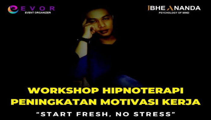 Stop Depresi dan Anxiety, Ikuti Workshop Hypnotherapy Ini di Makassar