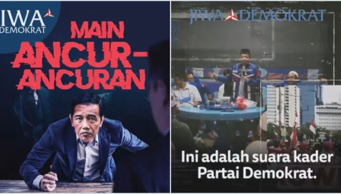 Beredar Video “Main Ancur-ancuran” Demokrat Vs Jokowi