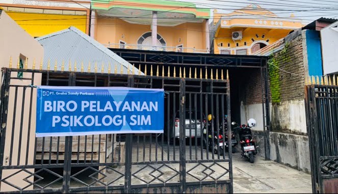 Biro Pelayanan Psikologi SIM (Istimewa)