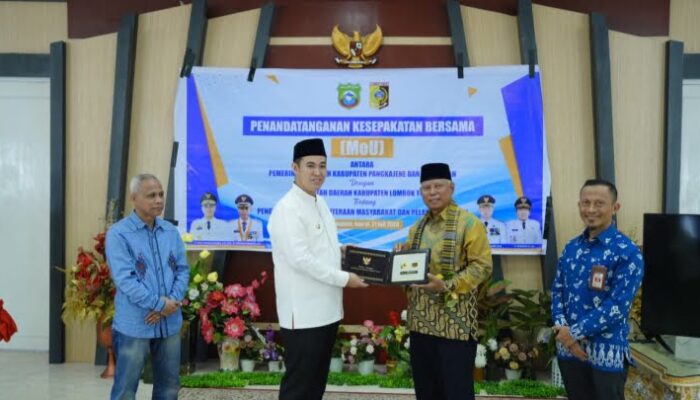 Pemkab Pangkep dan Lombok Timur Teken MoU