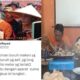 Foto Kolase : Said Iqbal Makan Enak dan Tangkapan Layar Unggahan Status Twitter Netizen