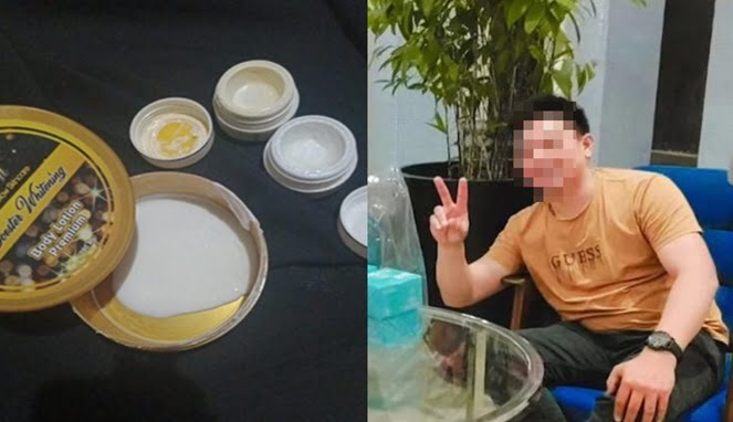 Foto Kolase : Produk Zahra Glow Skincare, dan Suami Owner ZR Glow Overacting, Ngaku Anggota, Anggota Apa Pak?