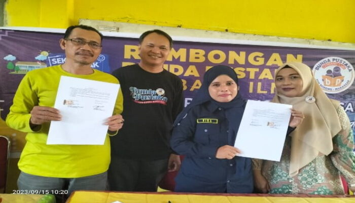 Sosialisasi Replikasi Bunda Pustaka SDN Borong Makassar di Bulukumba