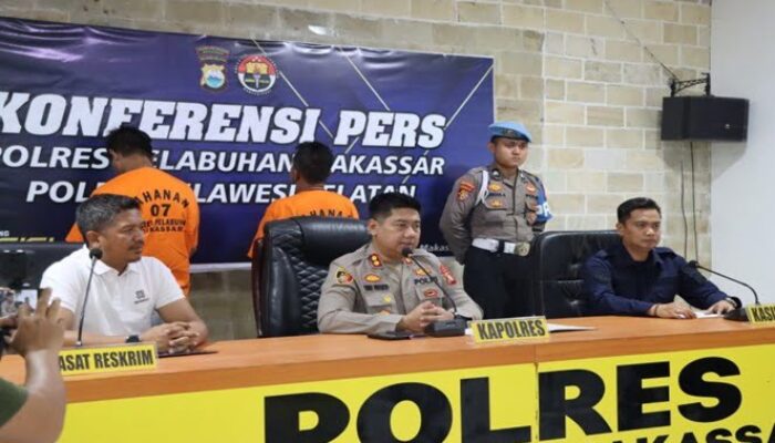 Polisi Tangkap Dua dari Tiga Preman Pemalak di Pelabuhan Makassar