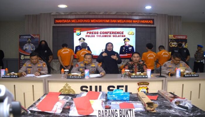 Polda Sulsel Tangkap 6 Pelaku Kasus Pembunuhan Berencana di Gowa