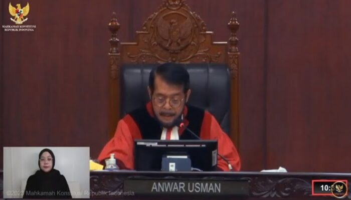 MK Tolak Gugatan PSI soal Batas Usia Capres dan Cawapres