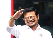 Mentan SYL Dikabarkan Menghilang, Nasdem Sebut Sedang Berobat