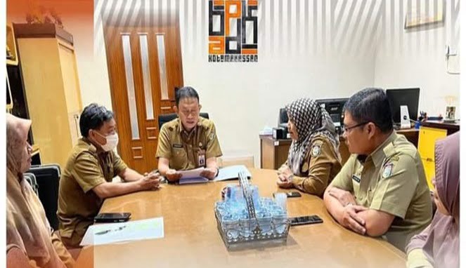 Penyajian Laporan, Sekretaris BPKAD Makassar Terima Tim Review Inspektorat