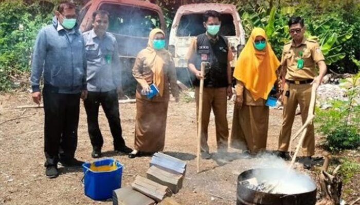 BPKAD Musnahkan Pengelolaan Barang Milik Daerah di RSUD Daya Makassar
