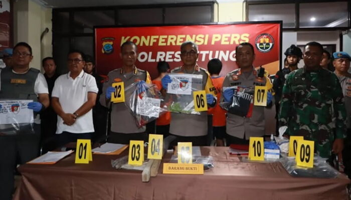 Polisi Tangkap 7 Perusuh di Aksi Bela Palestina Bitung
