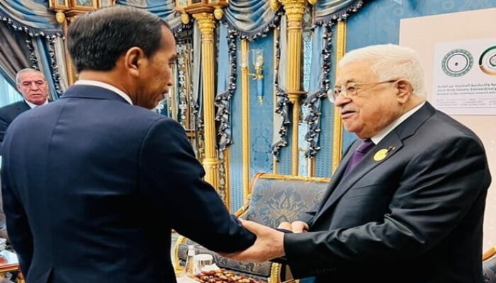 Presiden Palestina Titip Pesan ke Joe Biden Melalui Jokowi