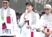 Puan Mengutuk Kekejaman Israel di Aksi Bela Palestina