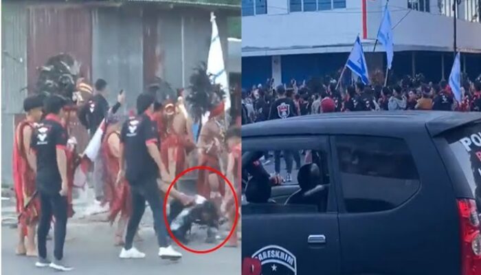 Ormas Perusuh di Bitung Serang Aksi Bela Palestina dengan Sajam