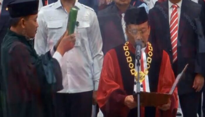 Suhartoyo Resmi Dilantik Jadi Ketua MK