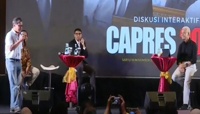 Rocky Berpantun Angin mamiri Tunggu Anies di Depan Ganjar