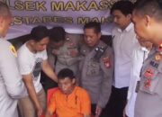 Pelaku Pembunuhan Sadis di Makassar Dipincangi Polisi