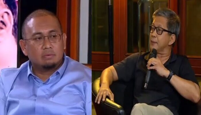 Rocky Gerung “Telanjangi” Jubir Tim TKN Prabowo-Gibran Andre Rosiade