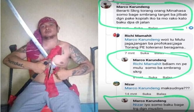 Marco Karundeng Ditangkap Polisi