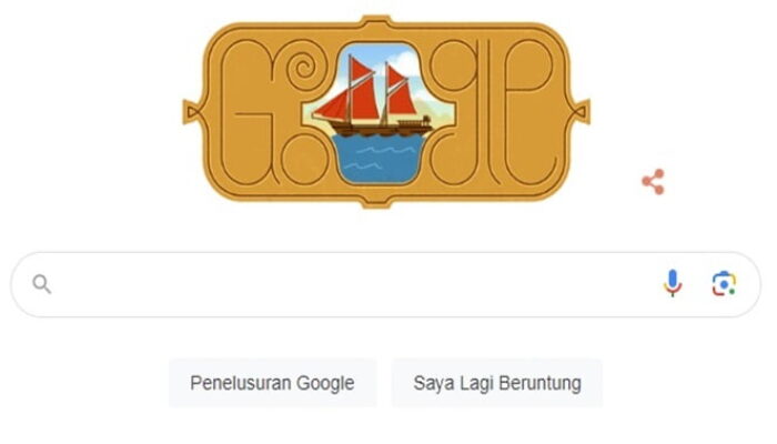 Pinisi, Kapal Legendaris Warisan Budaya Muncul di Google Doodle