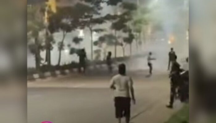 Dua Kelompok di Makassar Terlibat Perang Petasan