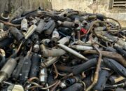 Polisi Sita 5.352 Knalpot Brong Hasil Pelanggaran Lalu Lintas di Makassar