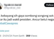 Gibran Dinilai Sombong dan Sok Pintar dalam Debat, Publik Muak Pilih 02