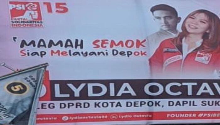 Bikin Malu Prabowo-Gibran, Poster Caleg “Mamah Semok” Disebut Menjijikan