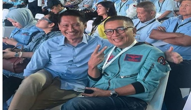 Bossman Mardigu dan Helmy Yahya Beri Dukungan Paslon 02