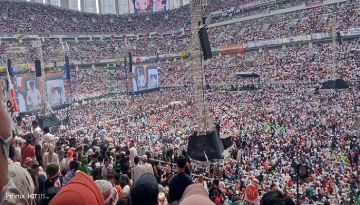 Lautan Manusia Banjiri Kampanye AMIN di JIS