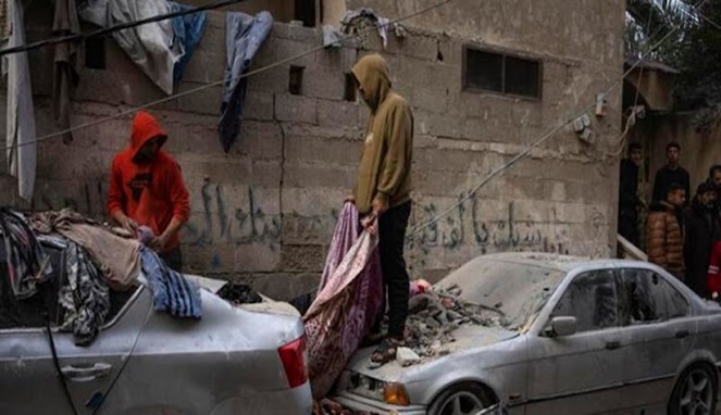 100 Warga Rafah Tewas Dibantai Zionis Israel