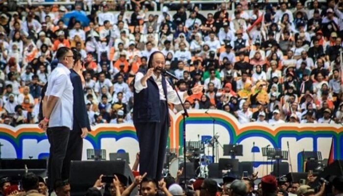 Surya Paloh Optimis AMIN Menang Satu Putaran