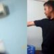 Tangkapan Layar video Penyidik Polsek Tallo Serang Wartawan Online di Makassar