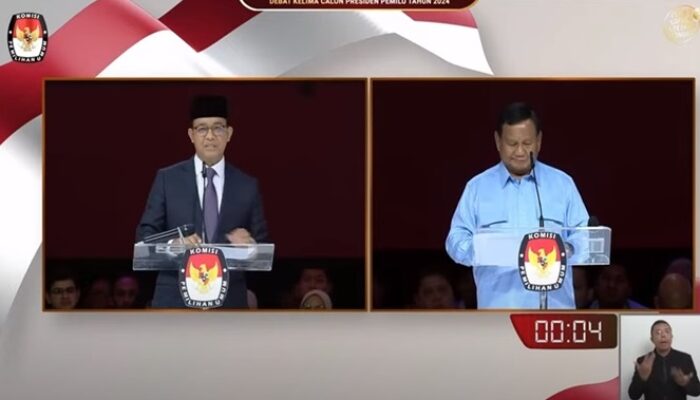 Anies Tanya Soal Perlindungan Perempuan, Prabowo Bahas Makan Gratis