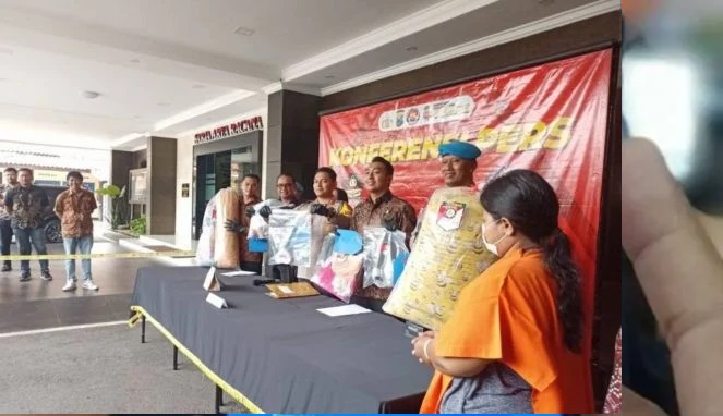 Kapolres Tulungagung, AKBP Teuku Arsya Khadafi memimpin gelar perkara ibu bunuh anak di Mapolres Tulungagun