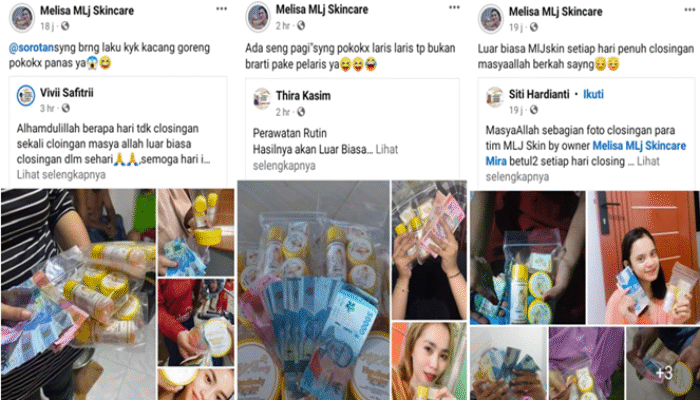 MLj Skin Tidak Terdaftar BPOM, Owner Lakukan Pembohongan Publik