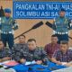 Konferensi pers kasus casis tewas dibunuh personel TNI AL di Pangkalan TNI AL Nias
