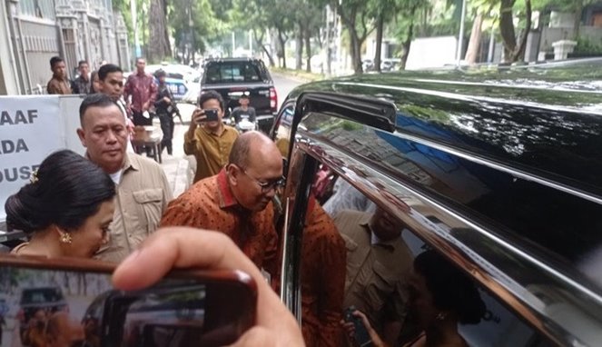 Rosan Roeslani sambangi rumah Megawati yang menggelar open house