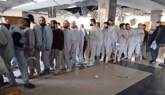 Kondisi para tahanan beberapa dari mereka telah dirujuk ke rumah sakit untuk mendapat perawatan. (Foto Istimewa)