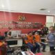 Tampak Lima Terpidana Kasus Pencurian Ikan menjalani pemeriksaan di Kejaksaan Tinggi Papua Barat.