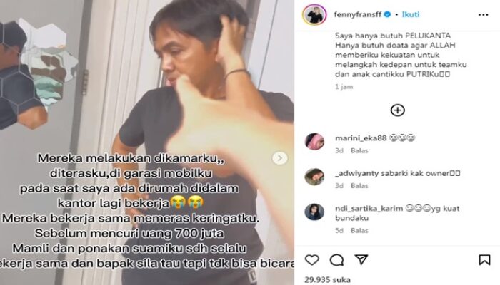Fenny Frans, Owner Skincare Bongkar Perselingkuhan Suami dengan Pembantu