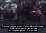 Pengantar Jenazah di Makassar Berulah, Pengendara Jalan Dianiaya