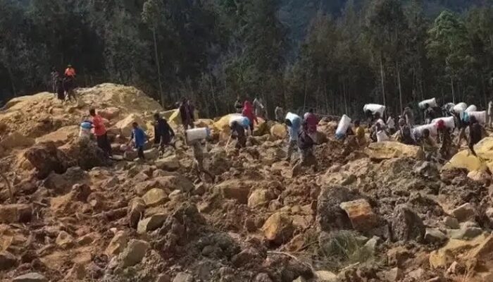 Bencana Longsor di Papua Nugini 300 Orang Tewas
