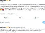 Pengiriman Peti Jenazah dari Malaysia Kena Pajak 30 Persen Viral Dimedsos