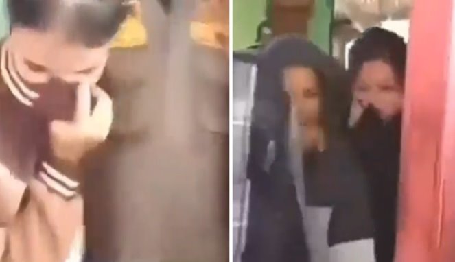 Viral, Lima Janda Gilir Berondong (Tangkapan video viral)