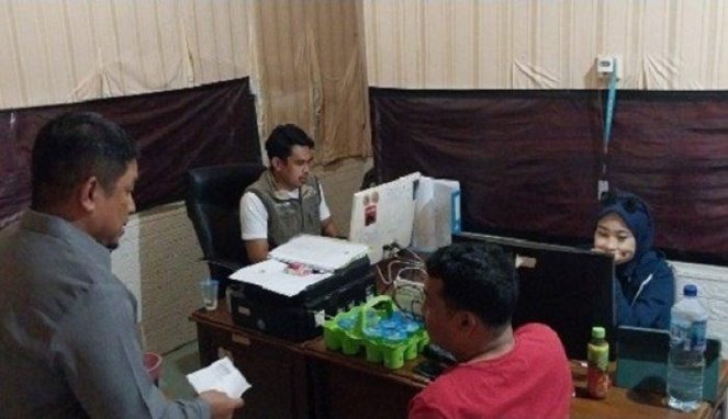 Pemeriksaan saksi di kantor Bawaslu, Jl Kusumah Bangsa Caile