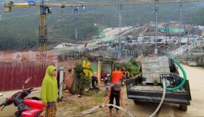 Krisis Air Bersih di IKN, Masyarakat dan Pekerja Proyek Berebut
