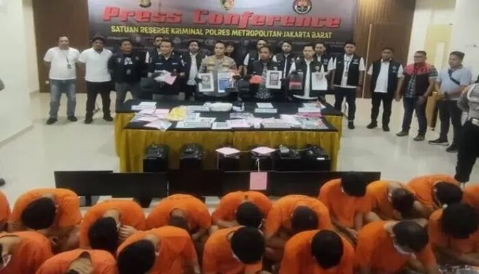Sindikat Judi Online Berhasil Diamankan Polisi