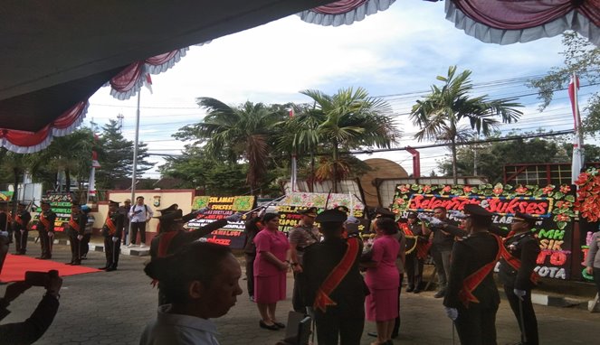 Polres Pelabuhan Makassar Sambut Kepemimpinan Baru AKBP Restu Widjayanto