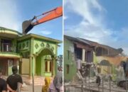 Warga dan Polisi Terlibat Kericuhan Saat Eksekusi Lahan